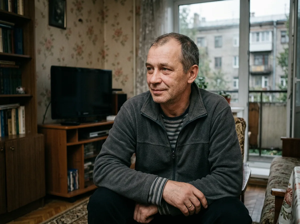 Фото пользователя: мужчина средних лет, аватар для отзыва о выводе из запоя на дому в Санкт-Петербурге
